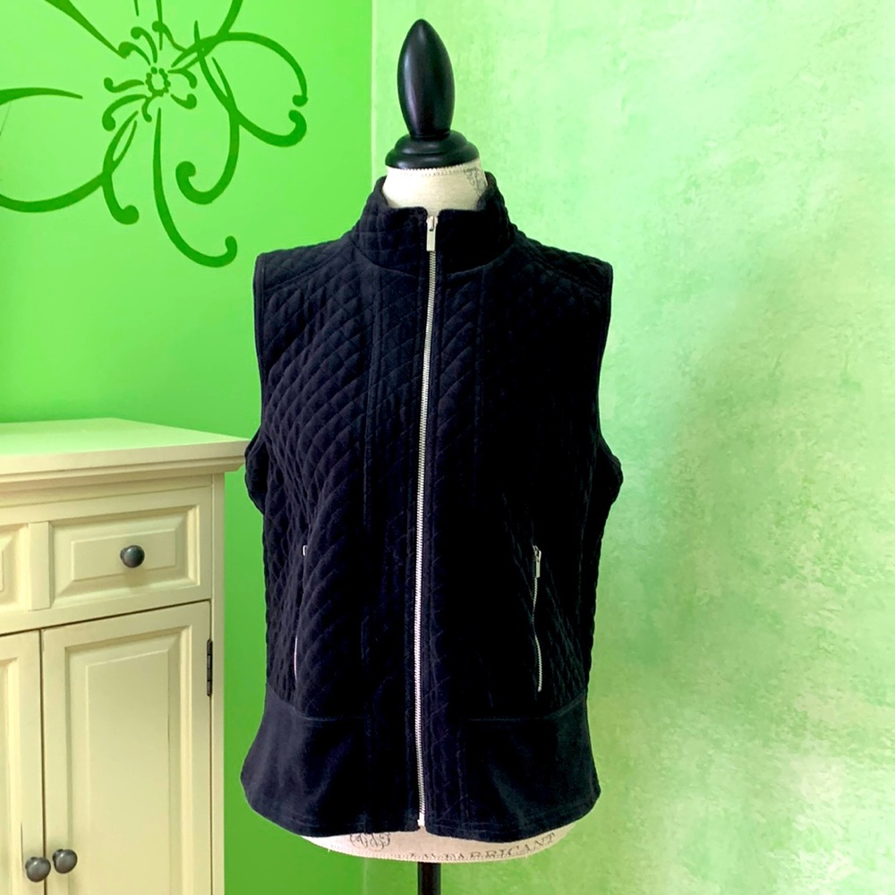 Liz Claiborne quilted vest.